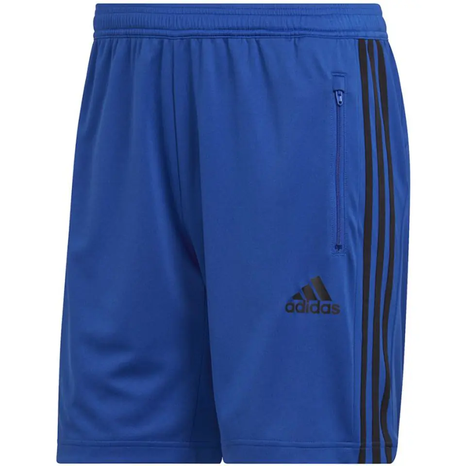 ⁨Spodenki adidas Primeblue Designed To Move Sport 3-Stripes M (kolor Granatowy, rozmiar S)⁩ w sklepie Wasserman.eu