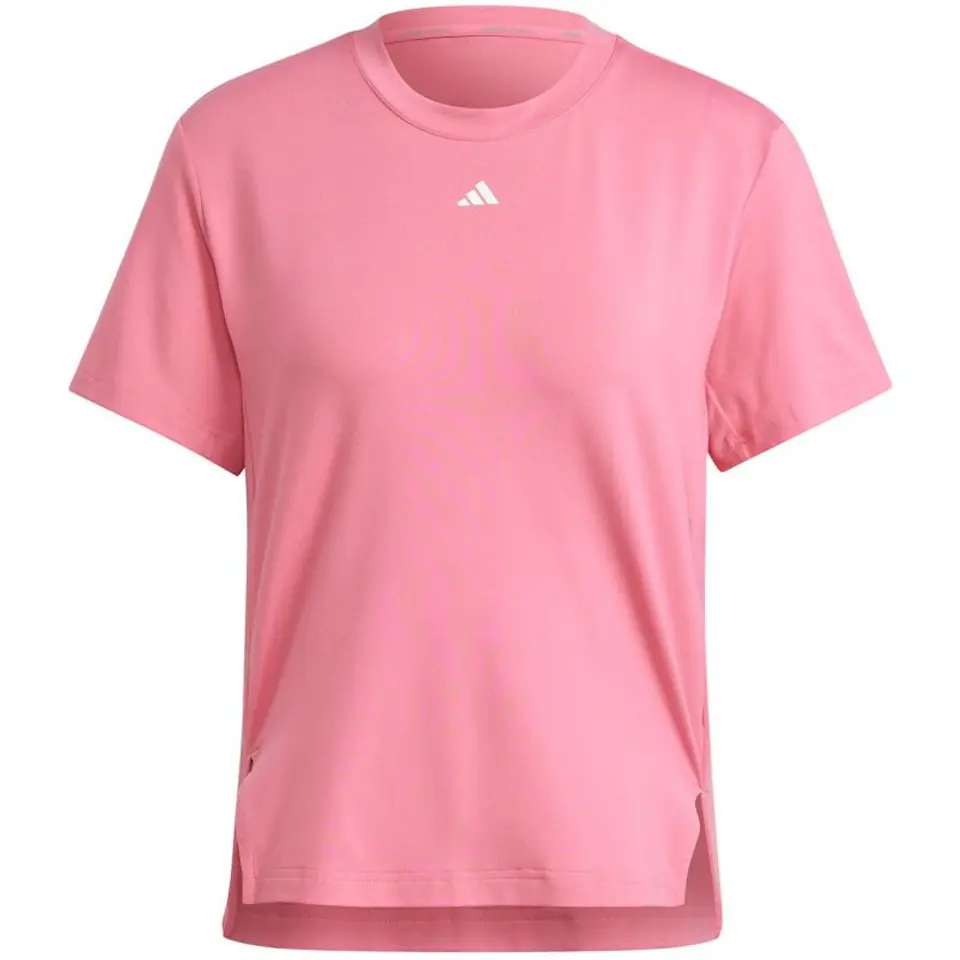 ⁨Koszulka adidas Versatile Tee W (kolor Różowy, rozmiar M)⁩ w sklepie Wasserman.eu