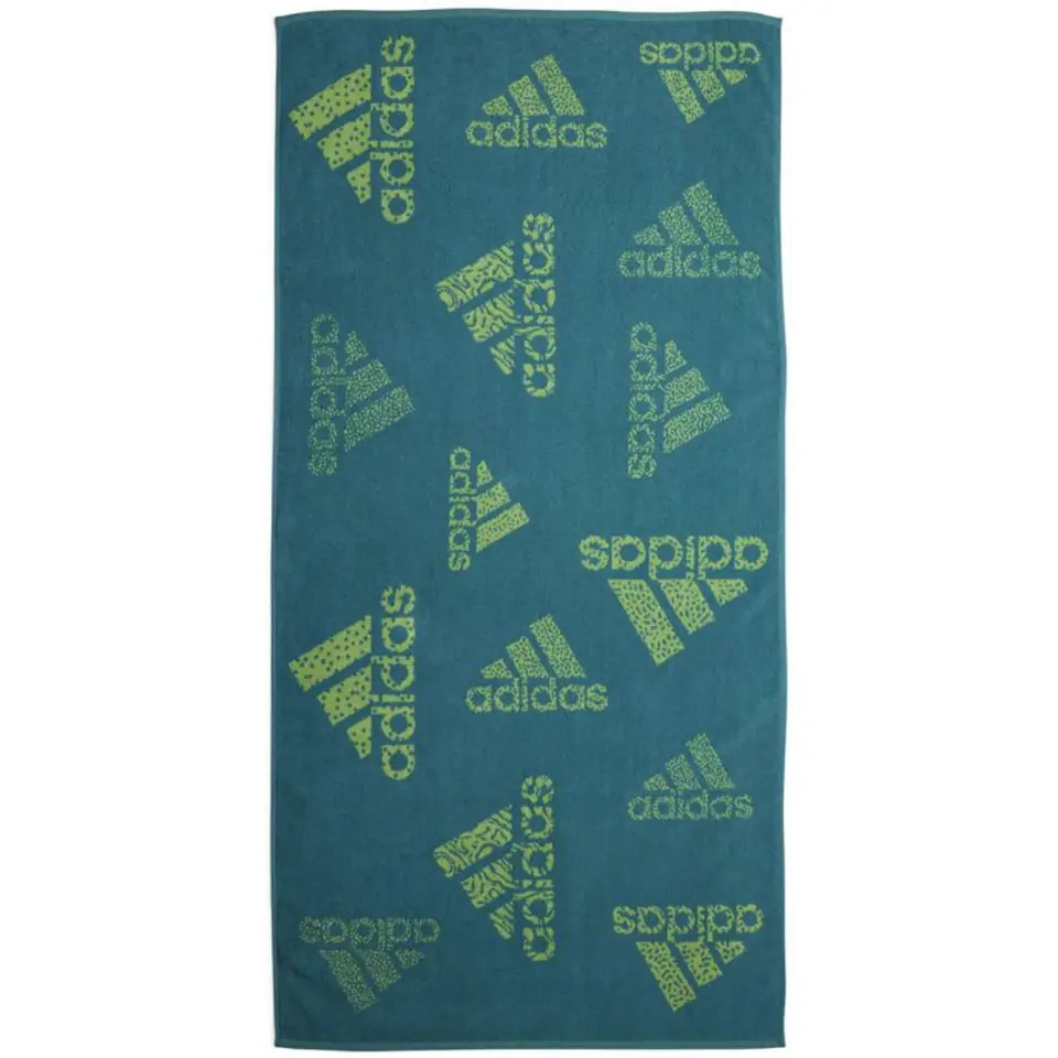 ⁨Ręcznik adidas Branded Must-Have Towel (kolor Niebieski)⁩ w sklepie Wasserman.eu