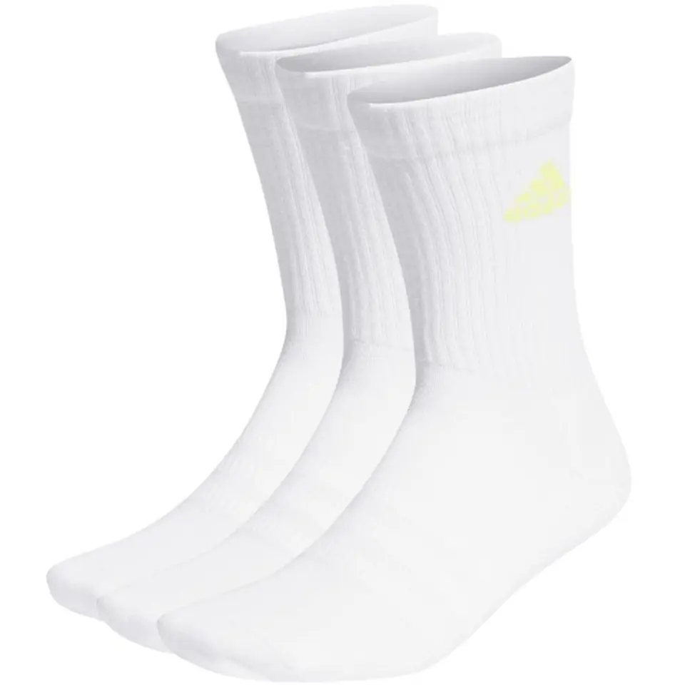 ⁨Skarpety adidas Cushioned Crew Socks 3P (kolor Biały, rozmiar 40-42)⁩ w sklepie Wasserman.eu