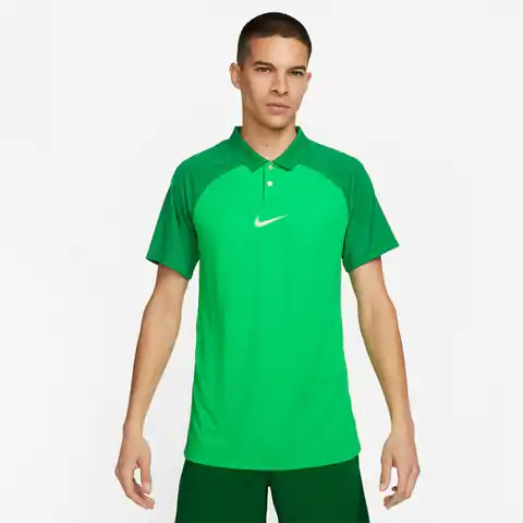 ⁨Koszulka Nike Polo Academy Pro SS M DH9228 (kolor Zielony, rozmiar S)⁩ w sklepie Wasserman.eu