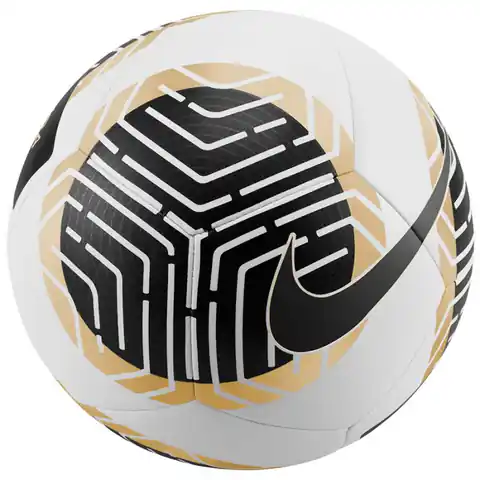 ⁨Piłka nożna Nike Pitch FB2978 (kolor Biały. Czarny, rozmiar 5)⁩ w sklepie Wasserman.eu