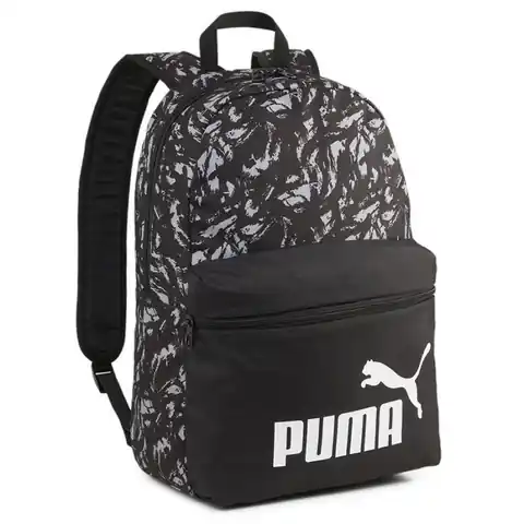 ⁨Plecak Puma Phase AOP Backpack 079948 (kolor czarny)⁩ w sklepie Wasserman.eu