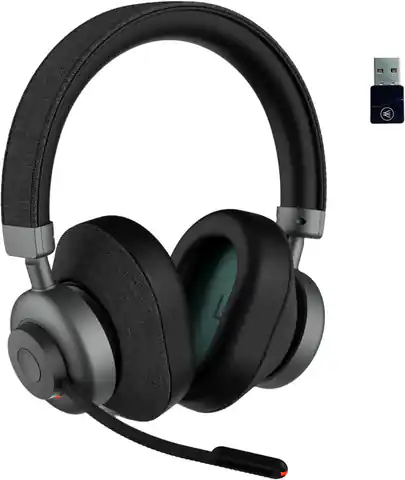 ⁨Orosound TPROPLUS C Zestaw słuchawkowy Przewodowy i Bezprzewodowy Opaska na głowę Połączenia/muzyka USB Type-C Bluetooth Szary⁩ w sklepie Wasserman.eu