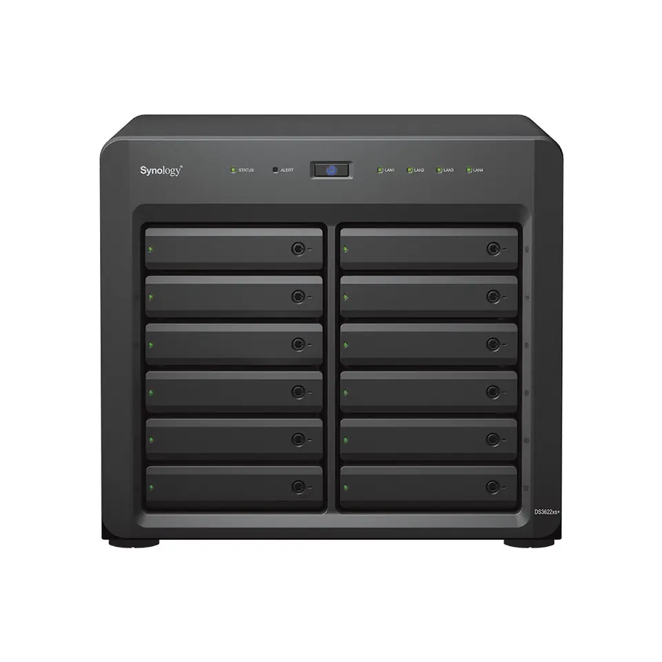 ⁨Synology DiskStation DS3622xs+ NAS Tower Ethernet LAN Black D-1531⁩ at Wasserman.eu
