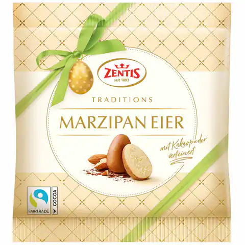 ⁨Zentis Marzipan Eier Jajka Marcepanowe 125 g⁩ w sklepie Wasserman.eu