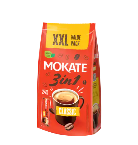 ⁨Mokate Kaffee Classic 3 in 1 408 g.⁩ at Wasserman.eu
