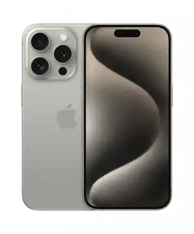 ⁨Smartphone APPLE iPhone 15 Pro 128 GB Naturalny Tytan MTUX3PX/A⁩ w sklepie Wasserman.eu