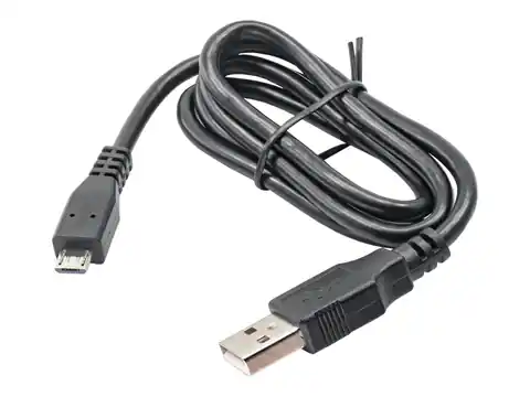 ⁨Kabel USB AKYGA microUSB typ B 1⁩ w sklepie Wasserman.eu