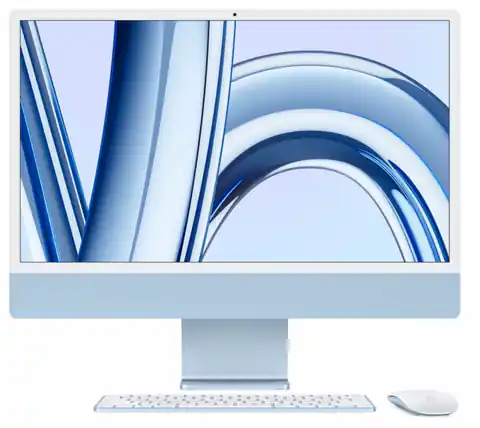 ⁨Komputer All-in-One APPLE iMac 24 (M3/8GB/SSD256GB)⁩ w sklepie Wasserman.eu