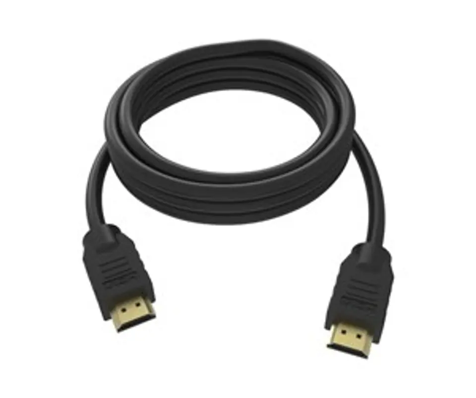 ⁨Kabel 4WORLD Kabel 2m Black HDMI cable 4911598000005⁩ w sklepie Wasserman.eu