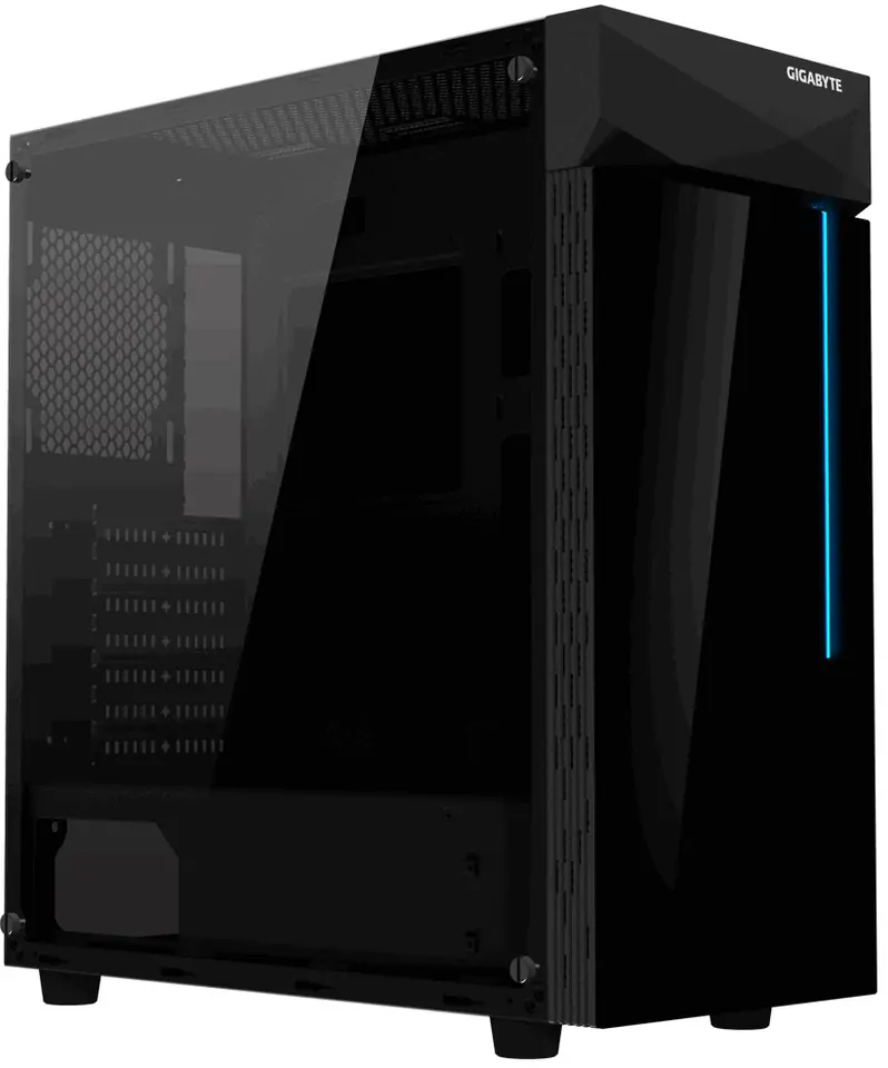 Gigabyte C200 Midi Tower Black at Wasserman.eu