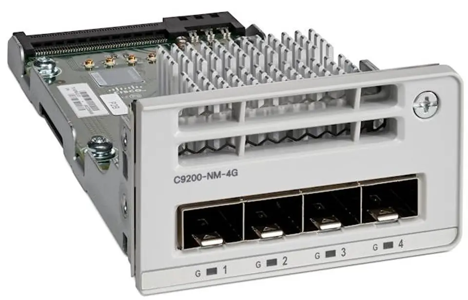 ⁨CATALYST 9200 4 X 1G/NETWORK MODULE IN⁩ at Wasserman.eu