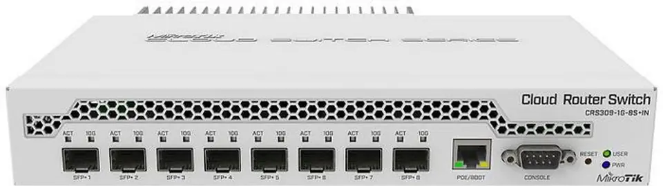 ⁨Router MIKROTIK CRS309-1G-8S+IN⁩ w sklepie Wasserman.eu