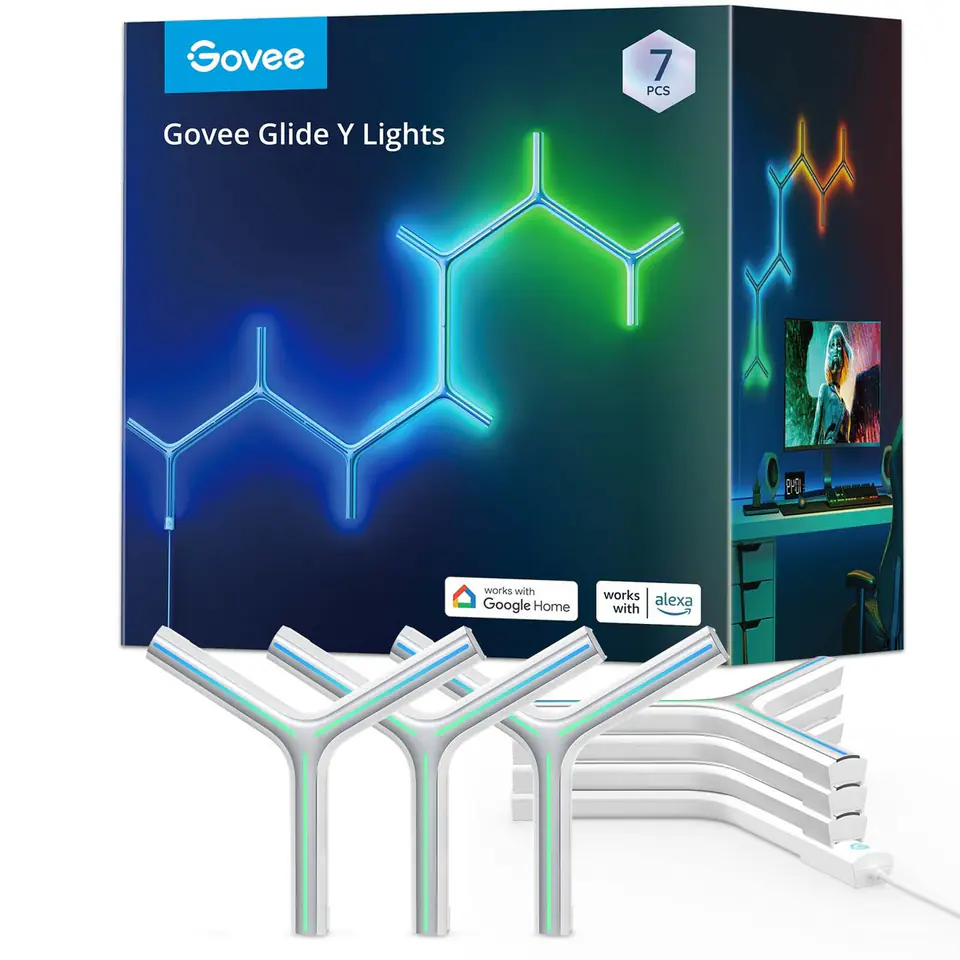 ⁨GOVEE H6065 Y SHAPE LIGHT PANEL (7 PACK)⁩ w sklepie Wasserman.eu