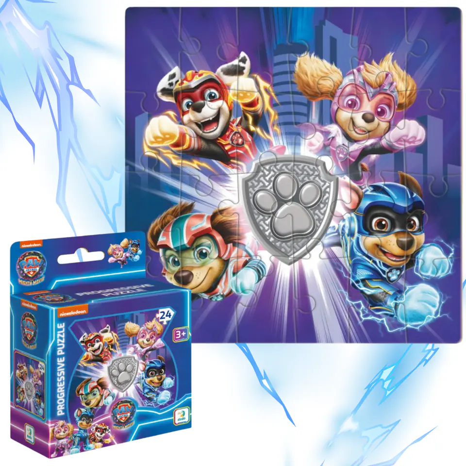 ⁨PUZZLE PSI PATROL "BOHATEROWIE" 24 ELEMENTY KOLOROWEJ UKŁADANKI  PAW PATROL⁩ w sklepie Wasserman.eu