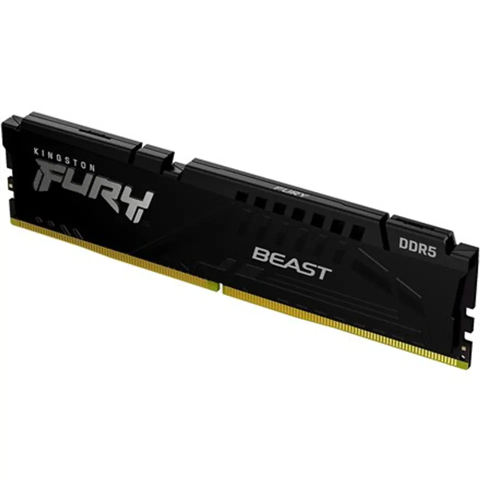 ⁨Kingston | 16 GB | DDR5 | 6000 MHz | Pamięć RAM do PC/Serwera | Zarejestrowana | Brak Korekcji Błędów (ECC)⁩ w sklepie Wasserman.eu