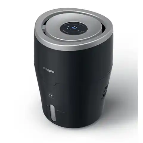 ⁨Philips HU4813/10 Humidification capacity 300 ml/hr, Black, Type Humidifier, Natural evaporation process, Suitable for rooms up⁩ at Wasserman.eu