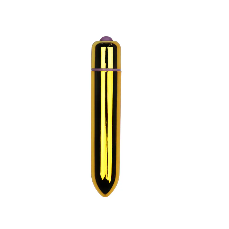 MINIWIBRATOR X-BASIC BULLET LONG 10 SPEEDS ZŁOTY w sklepie Wasserman.eu
