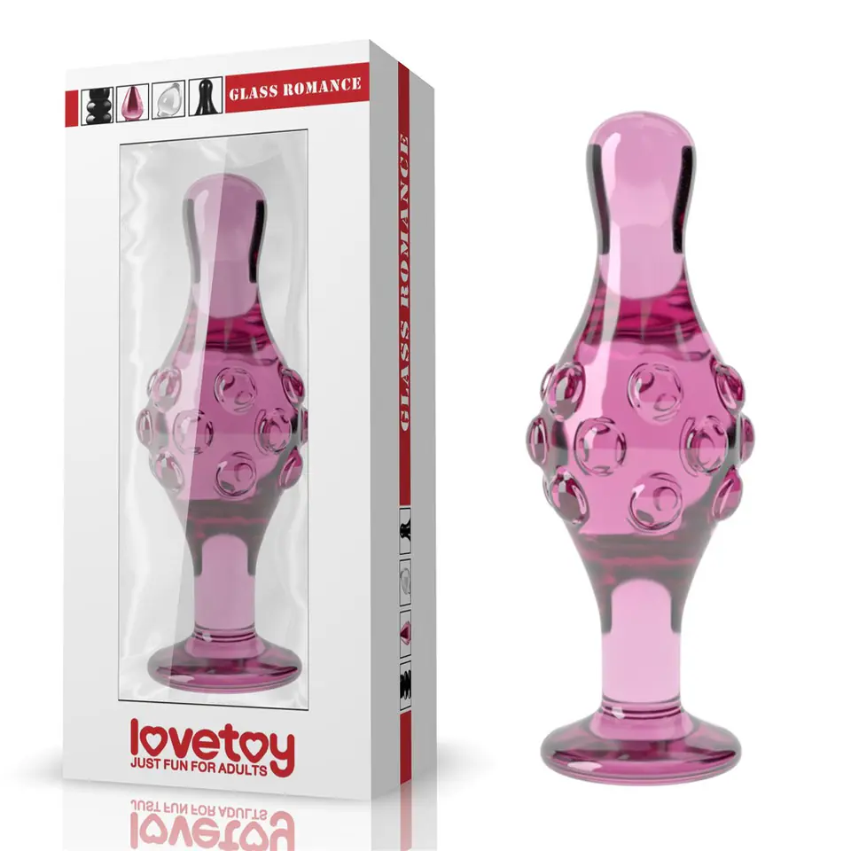 DILDO 4.5" GLASS ROMANCE w sklepie Wasserman.eu