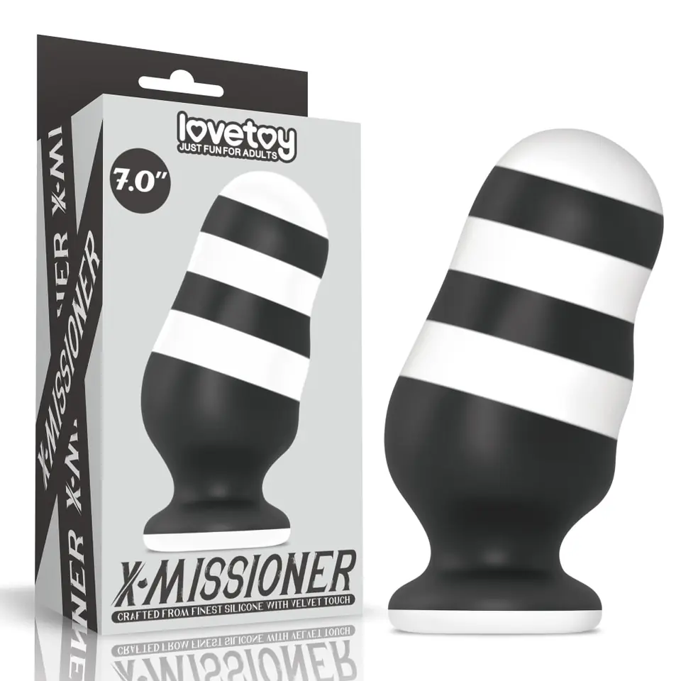 KOREK ANALNY 7.0'' X-MISSIONER BUTT PLUG w sklepie Wasserman.eu
