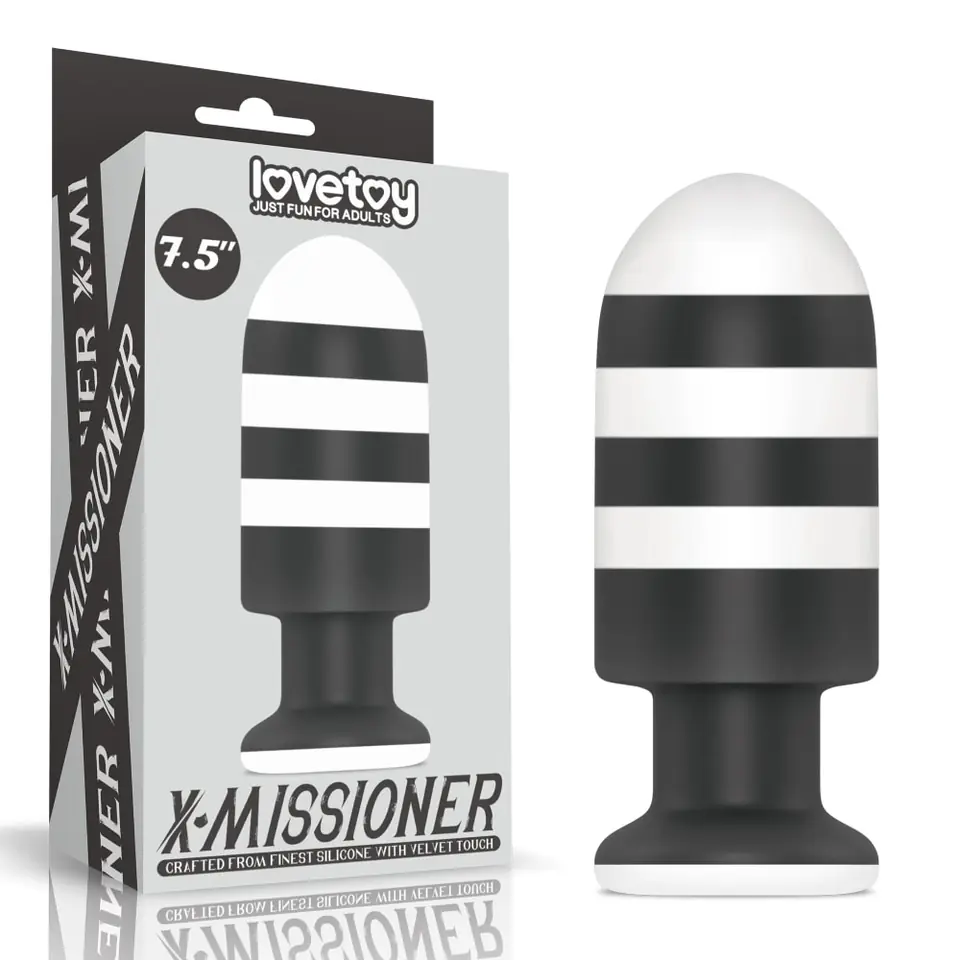 KOREK ANALNY 7.5'' X-MISSIONER BUTT PLUG w sklepie Wasserman.eu