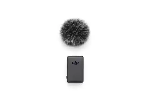 ⁨Wireless Microphone Transmitter + Windshield for DJI Pocket 2 (Osmo Pocket 2)⁩ at Wasserman.eu
