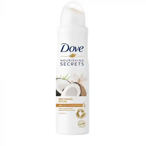 ⁨Dove Coconut and Jasmine Flower Antyperspirant Spray 150 ml⁩ w sklepie Wasserman.eu