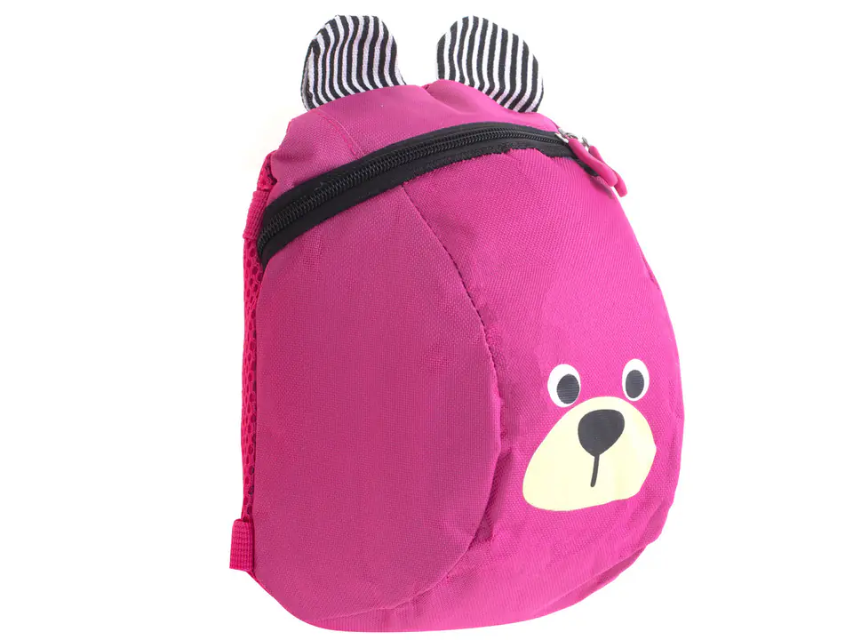 ⁨Preschooler's backpack children's teddy bear pink⁩ at Wasserman.eu