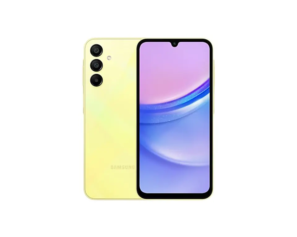 ⁨Samsung Galaxy A15 (A155) 4/128GB Dual SIM Yellow⁩ w sklepie Wasserman.eu