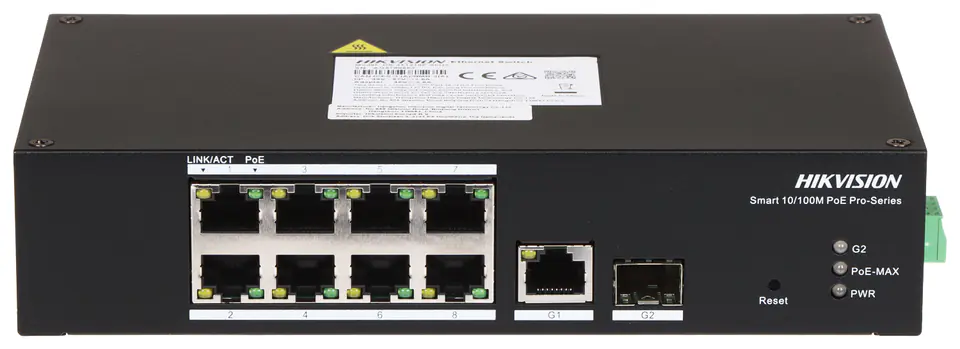 SWITCH POE DS-3T1310P-SI/HS 8-PORTOWY SFP Hikvision w sklepie Wasserman.eu