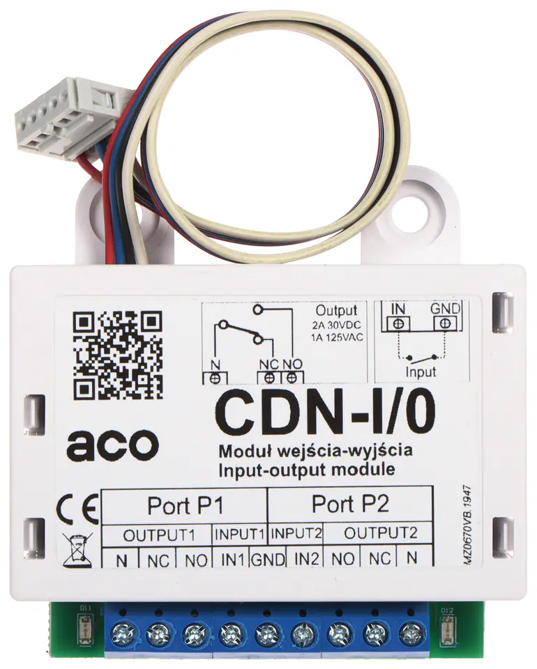 ⁨MODUŁ PRZEKAŹNIKOWY CDN-I/O ACO⁩ w sklepie Wasserman.eu