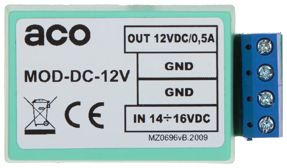 PRZETWORNICA ZASILANIA MOD-DC-12V ACO w sklepie Wasserman.eu
