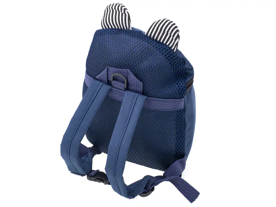 ⁨Preschooler's backpack children's teddy bear navy blue⁩ at Wasserman.eu