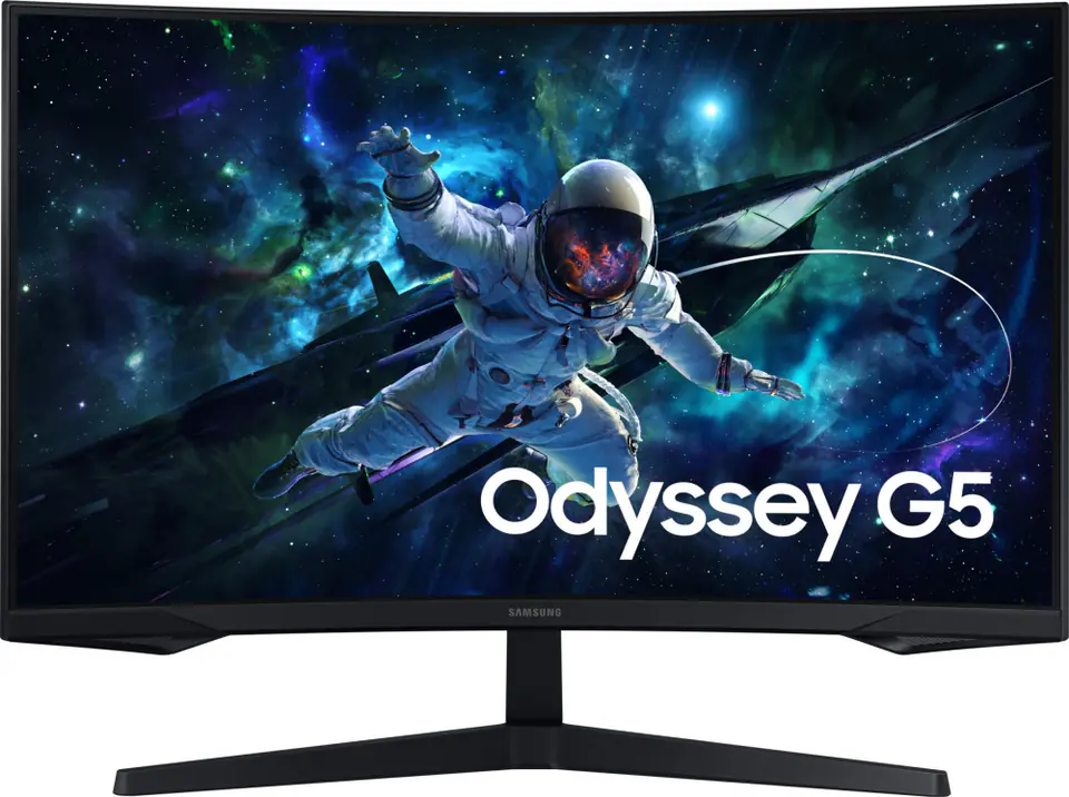 ⁨Samsung | LS32CG552EUXEN | 32 "" | VA | 2560 x 1440 pixels | 16:9 | 1 ms | 300 cd/m² | Black | 165 Hz⁩ w sklepie Wasserman.eu