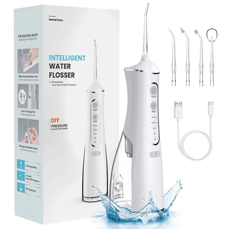 ⁨EXTRALINK BEAUTY SMARTLIFE INTELLIGENT WATER FLOSSER L8 WHITE⁩ w sklepie Wasserman.eu