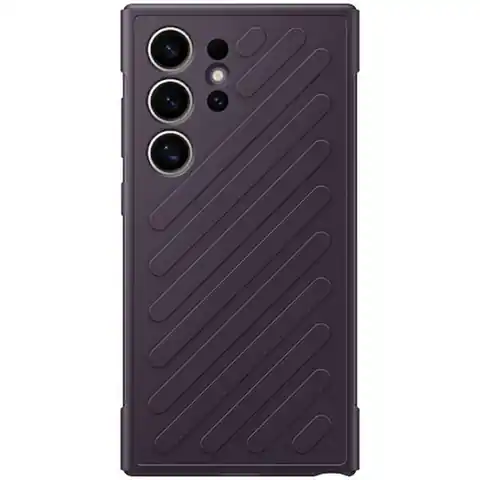 ⁨Etui Samsung GP-FPS928SACVW S24 Ultra S928 ciemnofioletowy/dark violet Shield Case⁩ w sklepie Wasserman.eu