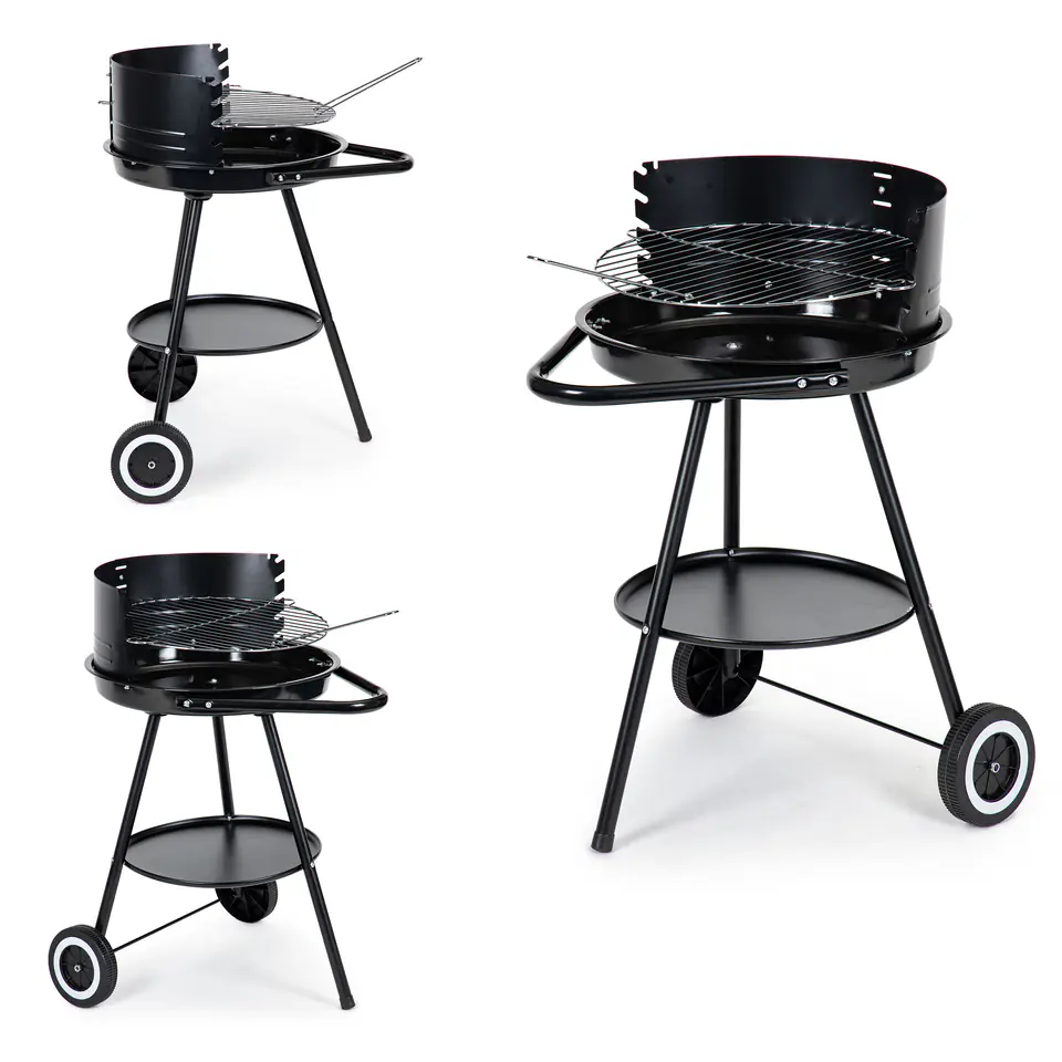 ⁨Grill ogrodowy okrągły ruszt z regulacją wysokości rusztu MultiGarden⁩ w sklepie Wasserman.eu