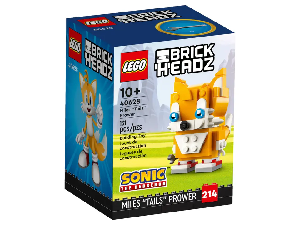 ⁨LEGO 40628 BrickHeadz Miles „Tails" Prower⁩ w sklepie Wasserman.eu