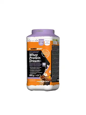 ⁨Odżywka białkowa NAMEDSPORT Whey protein dream / orzech laskowy 800g⁩ w sklepie Wasserman.eu