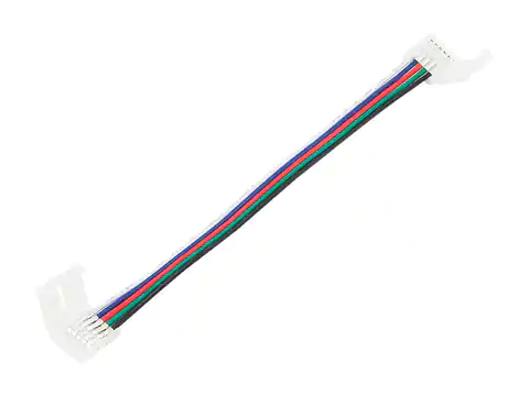 ⁨Connector for LED strips connector.10mm RGBW⁩ at Wasserman.eu