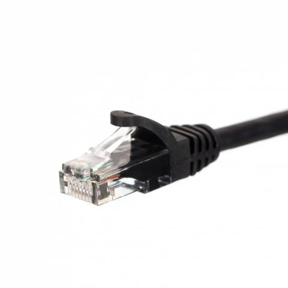 ⁨NETRACK CAT5e UTP 1.5 m Black 1.5 Patchcord⁩ at Wasserman.eu