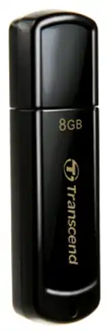 ⁨Pendrive (USB stick) TRANSCEND 8 GB USB 2.0 Black⁩ at Wasserman.eu