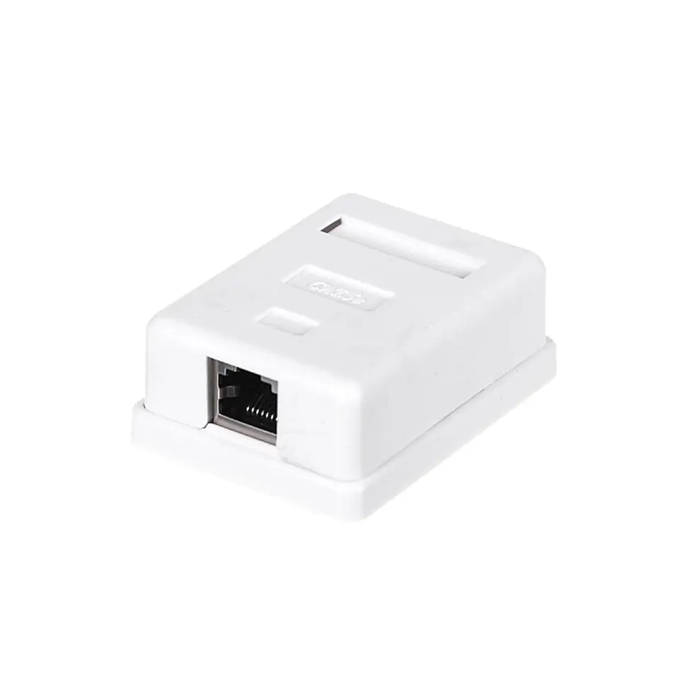 Netrack gniazdo kompletne natynkowe 1xRJ45 8p8c FTP Cat5e LSA w sklepie Wasserman.eu