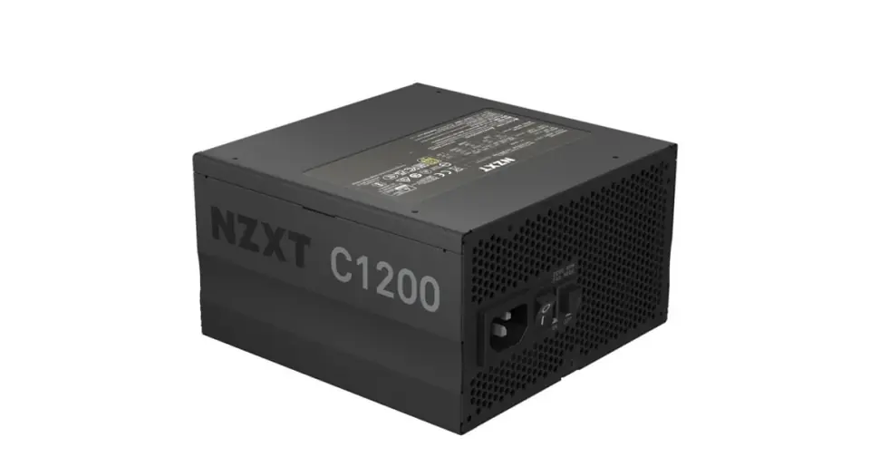 ⁨NZXT C1200 Gold power supply unit 1200 W 24-pin ATX ATX Black⁩ at Wasserman.eu