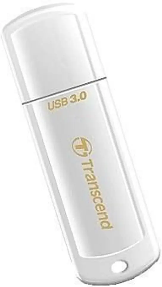 ⁨Pendrive TRANSCEND JetFlash 730 32GB (32 GB /USB 3.0 /Biały )⁩ w sklepie Wasserman.eu