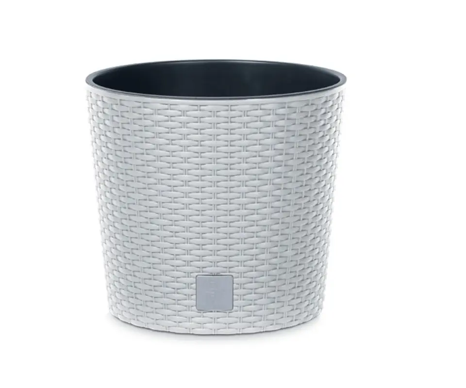 ⁨Plant pot with Rato Round insert DRTUS300L white⁩ at Wasserman.eu