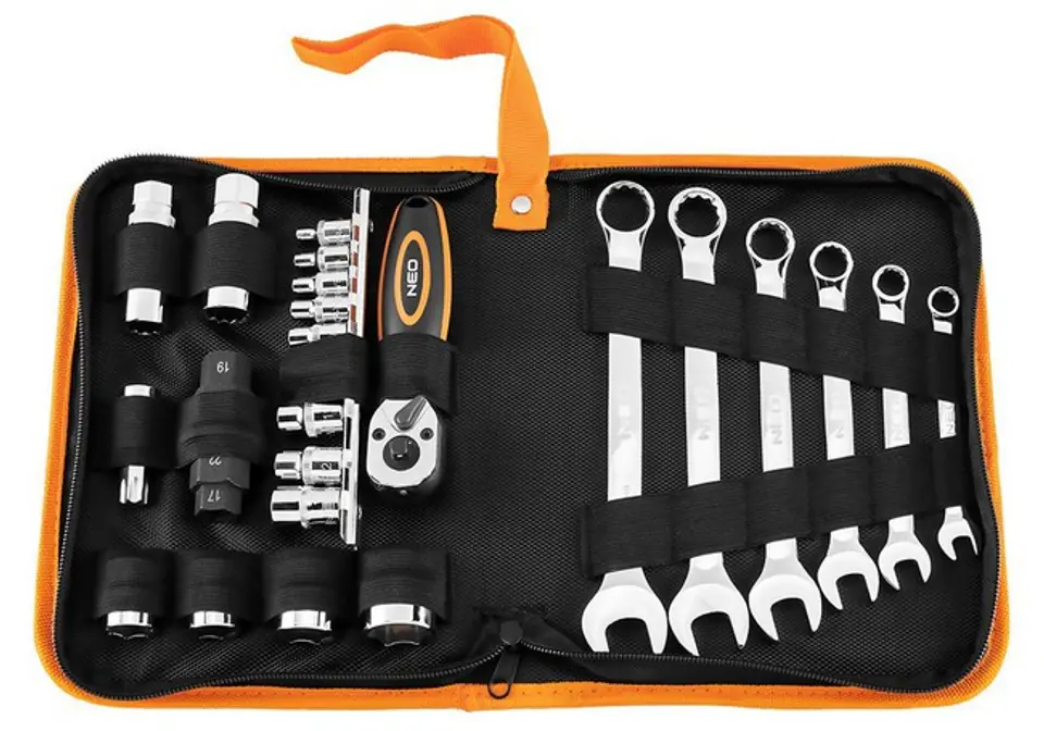 ⁨Motorcycle tool set - 25 pcs. - soft case⁩ at Wasserman.eu