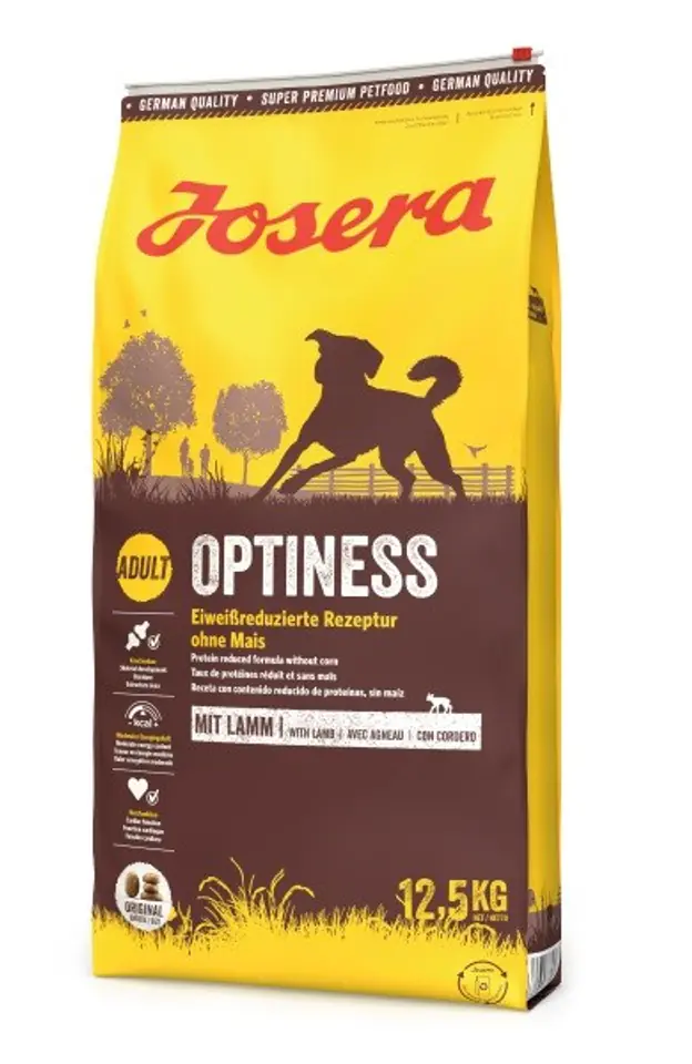 ⁨Josera Optiness Adult Karma dla psa 12,5kg⁩ w sklepie Wasserman.eu