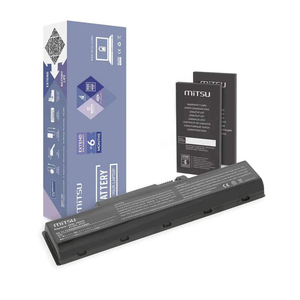 Bateria Mitsu do Acer Aspire 4310, 4710 w sklepie Wasserman.eu